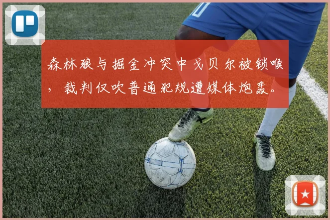 森林狼与掘金冲突中戈贝尔被锁喉，裁判仅吹普通犯规遭媒体炮轰。